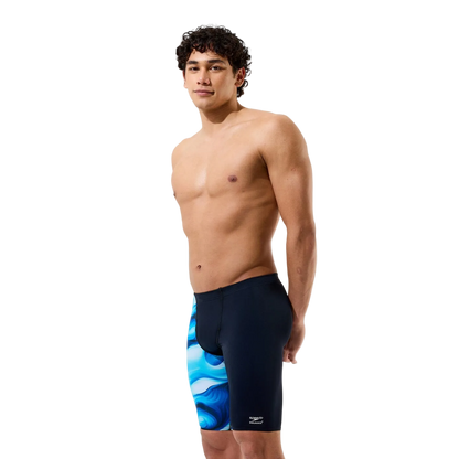 Speedo Mens Jammer Swimsuit - Topography Blue