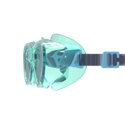 Speedo Futura Hydrospex Swim Goggles - Aqua/Cobalt