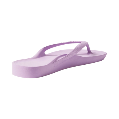 Archies Arch Support Flip Flops - Lilac