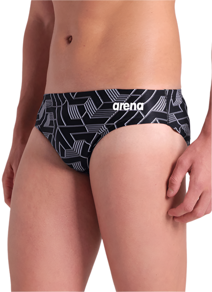 Arena Men's Escape Brief Swimsuit - Team Black