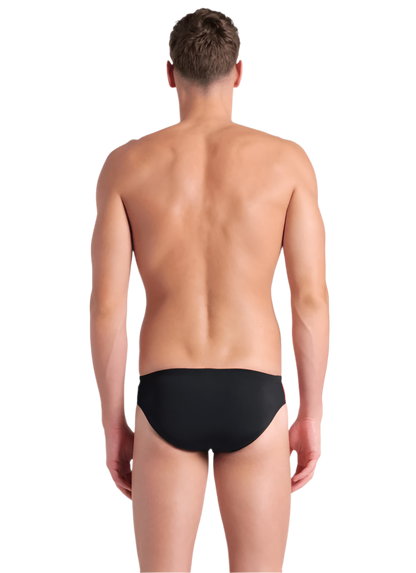 Arena Men's Diamond Brief Swimsuit - Black/Red