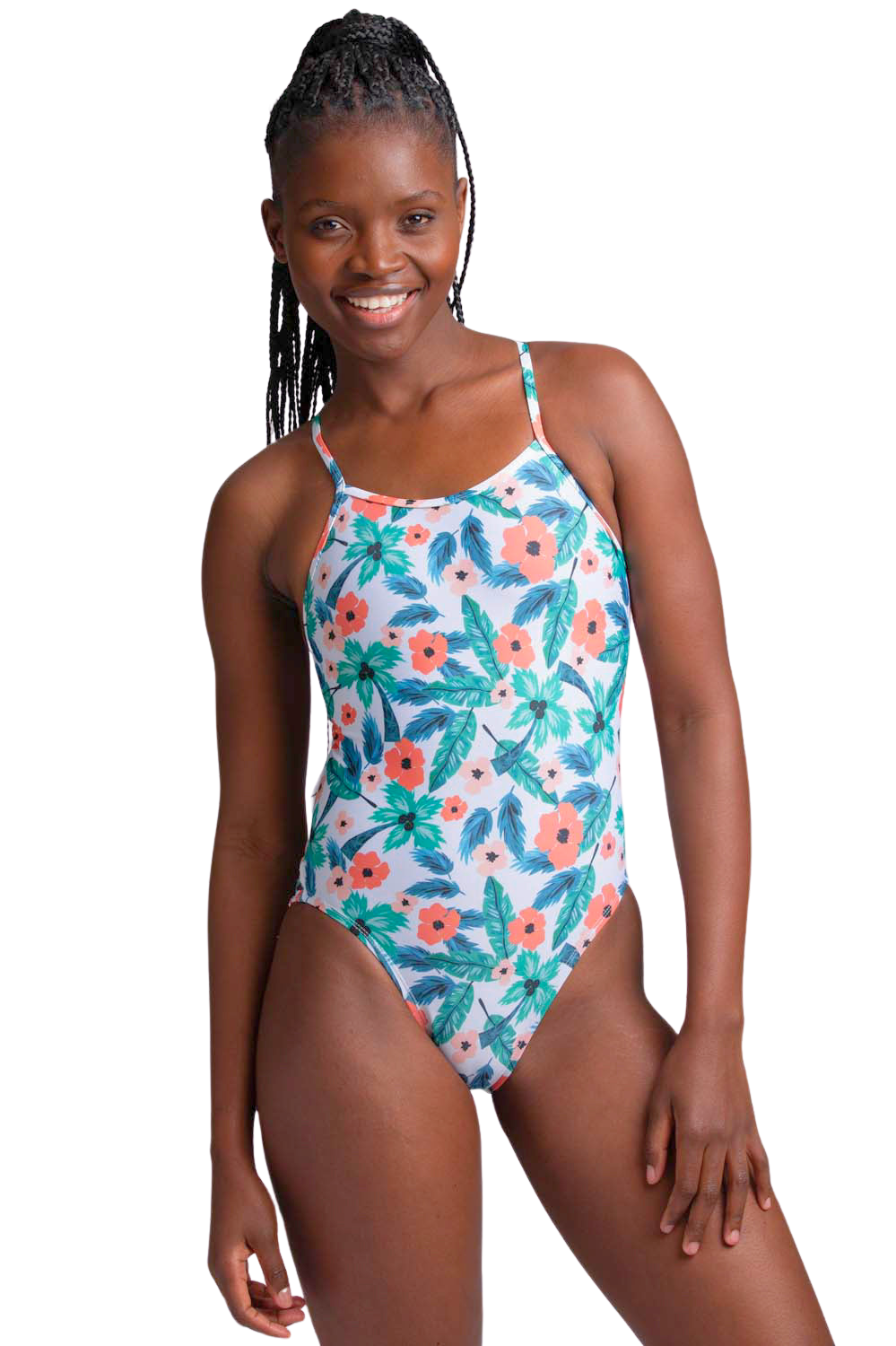 Jolyn Julian 2 Swim Onesie - Coco Lush