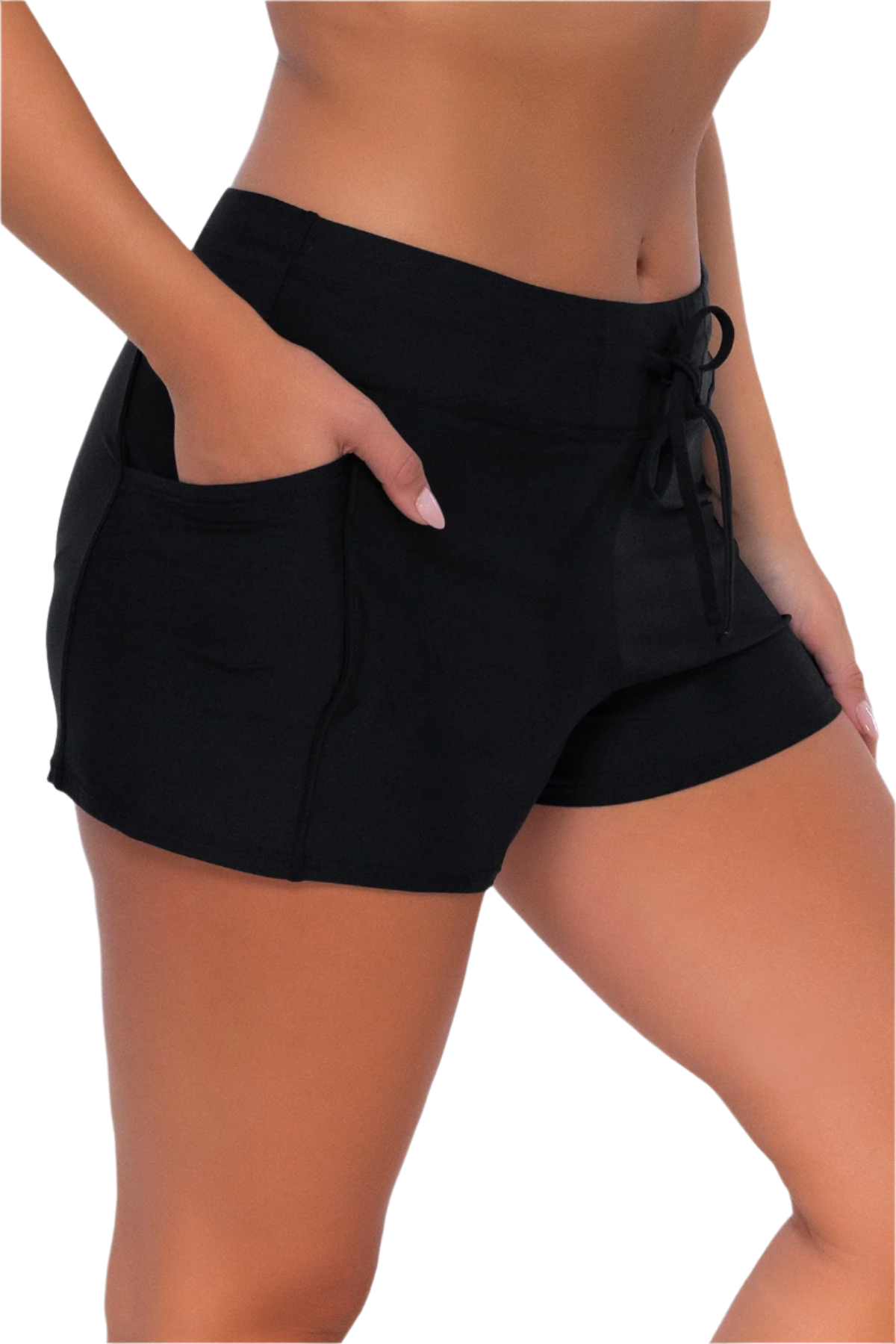 Sunsets Laguna Swim Short - Black