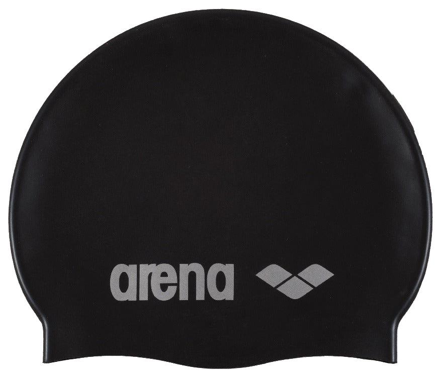 Arena Classic Silicone Swim Cap - Black
