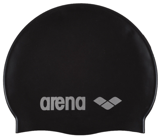 Arena Classic Silicone Swim Cap - Black
