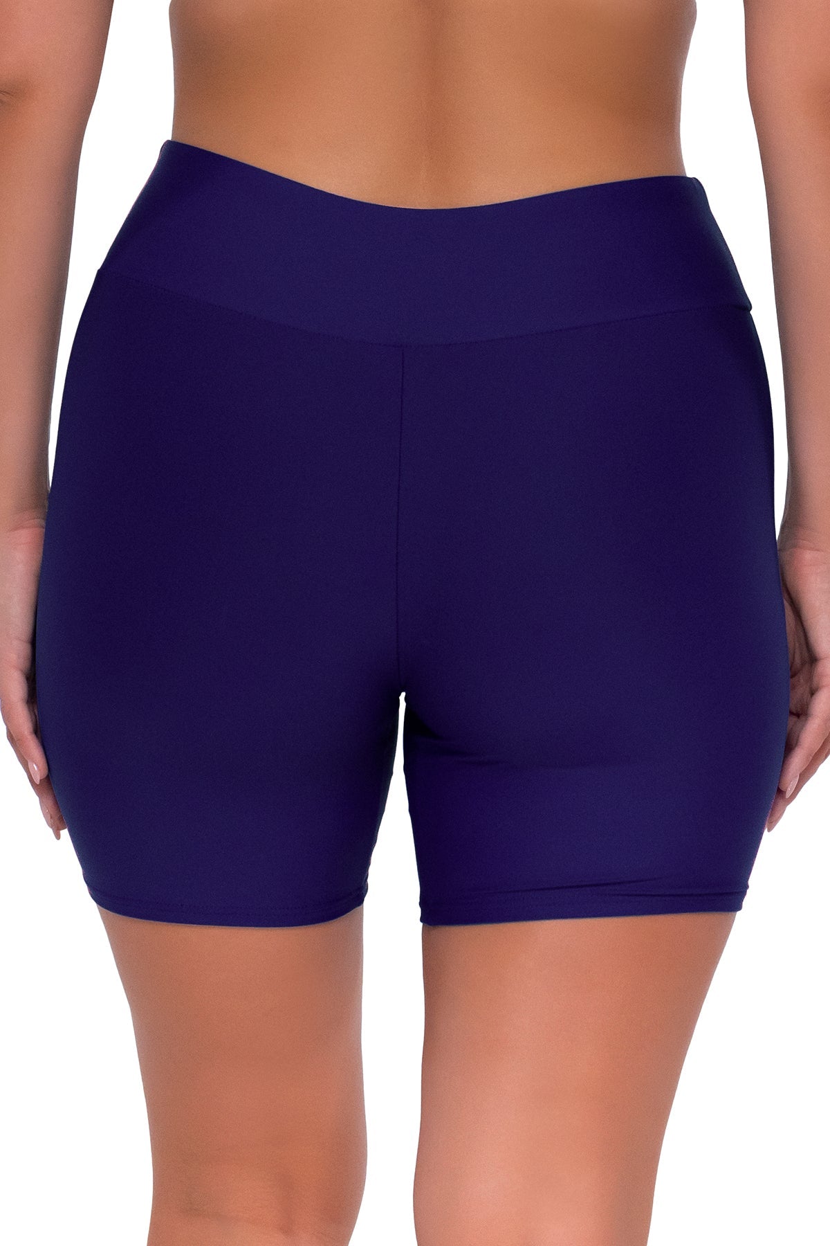 Sunsets Bayside Bike Short - Indigo