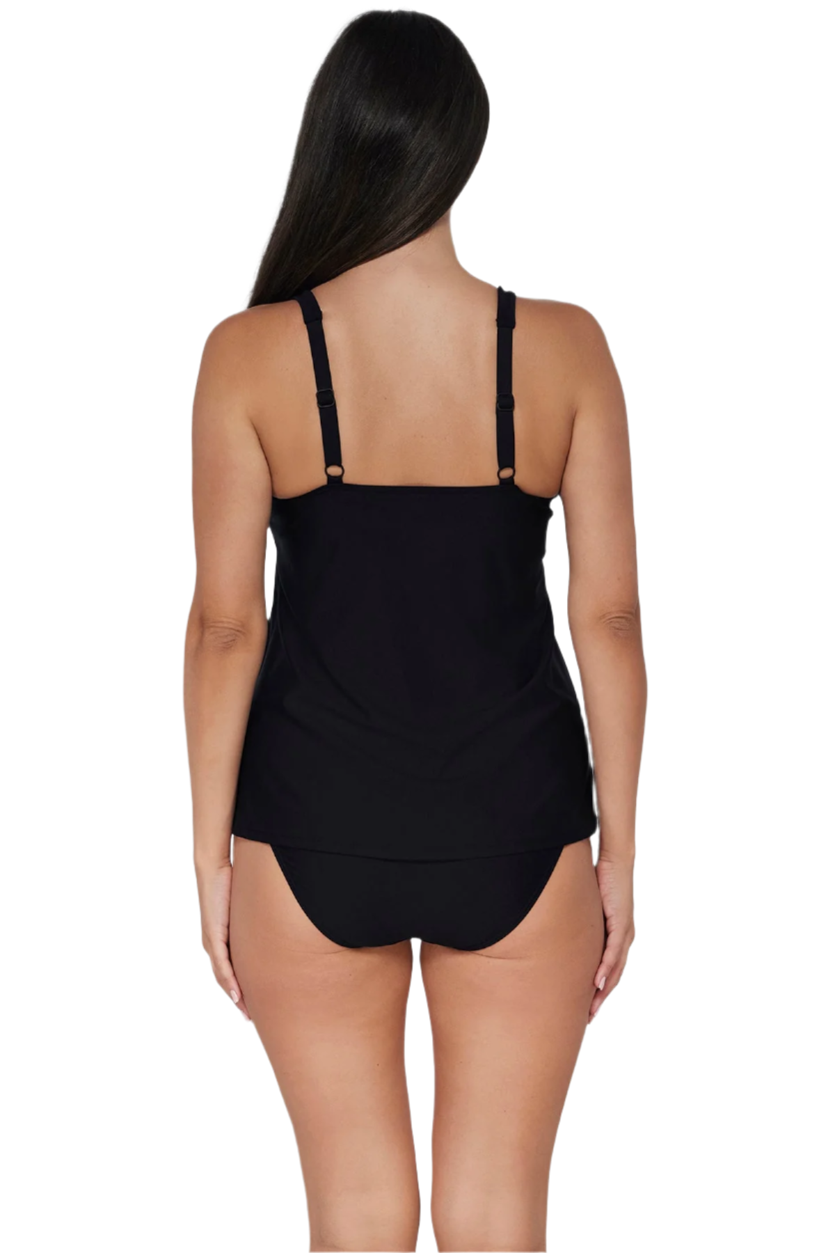 Sunsets Jenna Tankini Top - Black