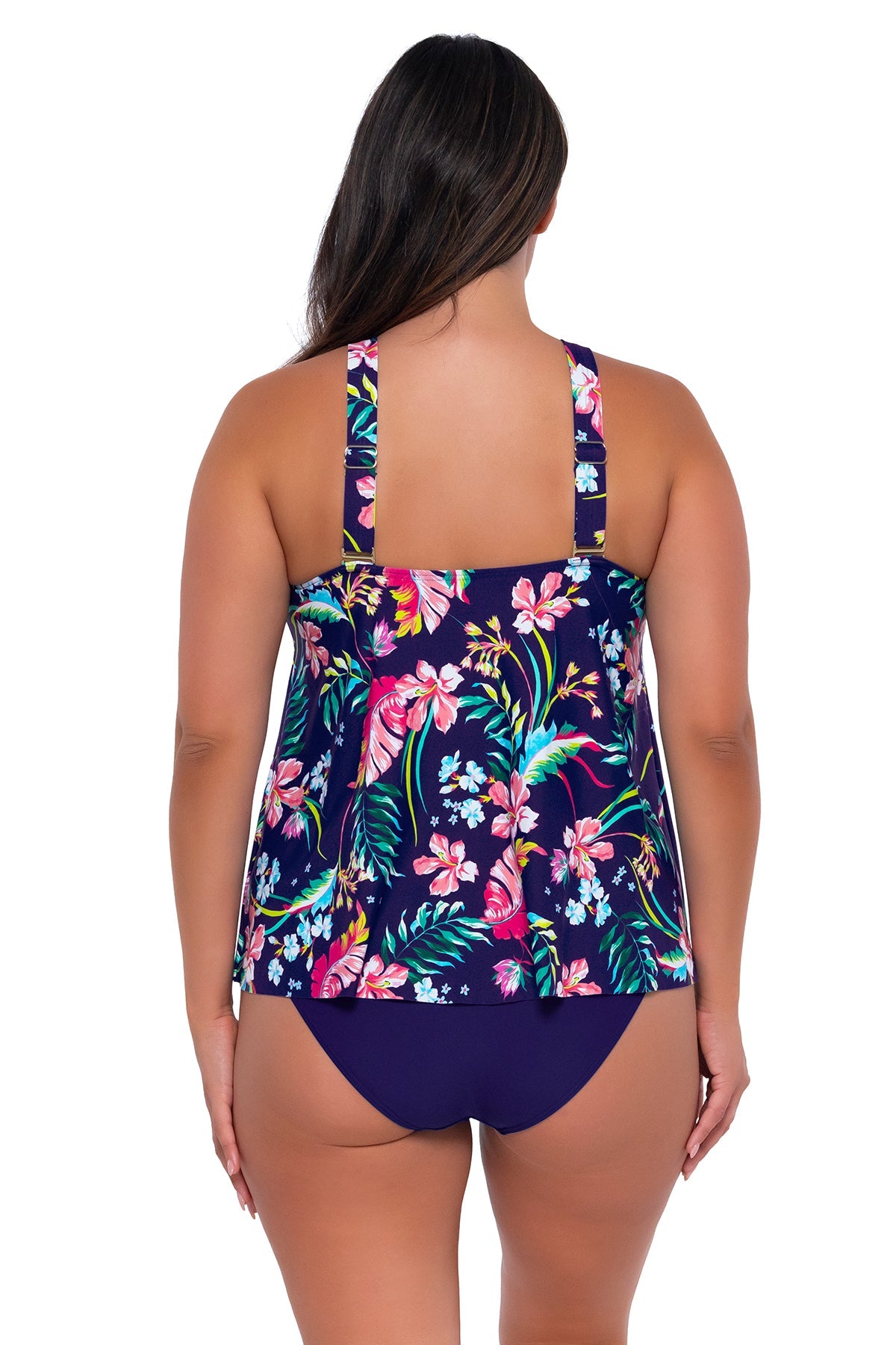 Sunsets Sadie Tankini Top - Island Getaway