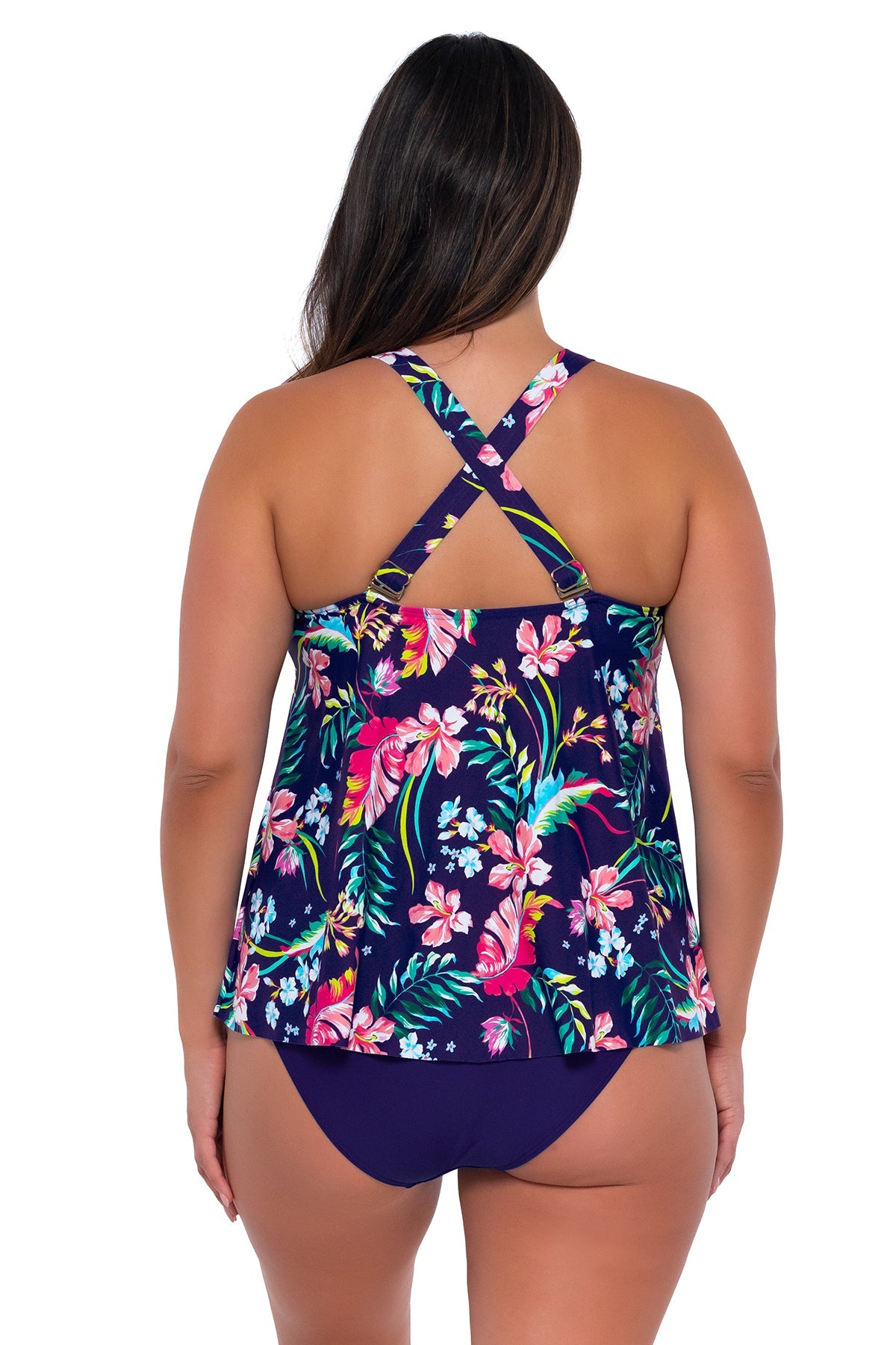 Sunsets Sadie Tankini Top - Island Getaway