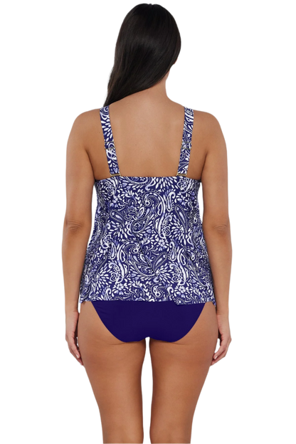 Sunsets Sadie Tankini Top - Marina