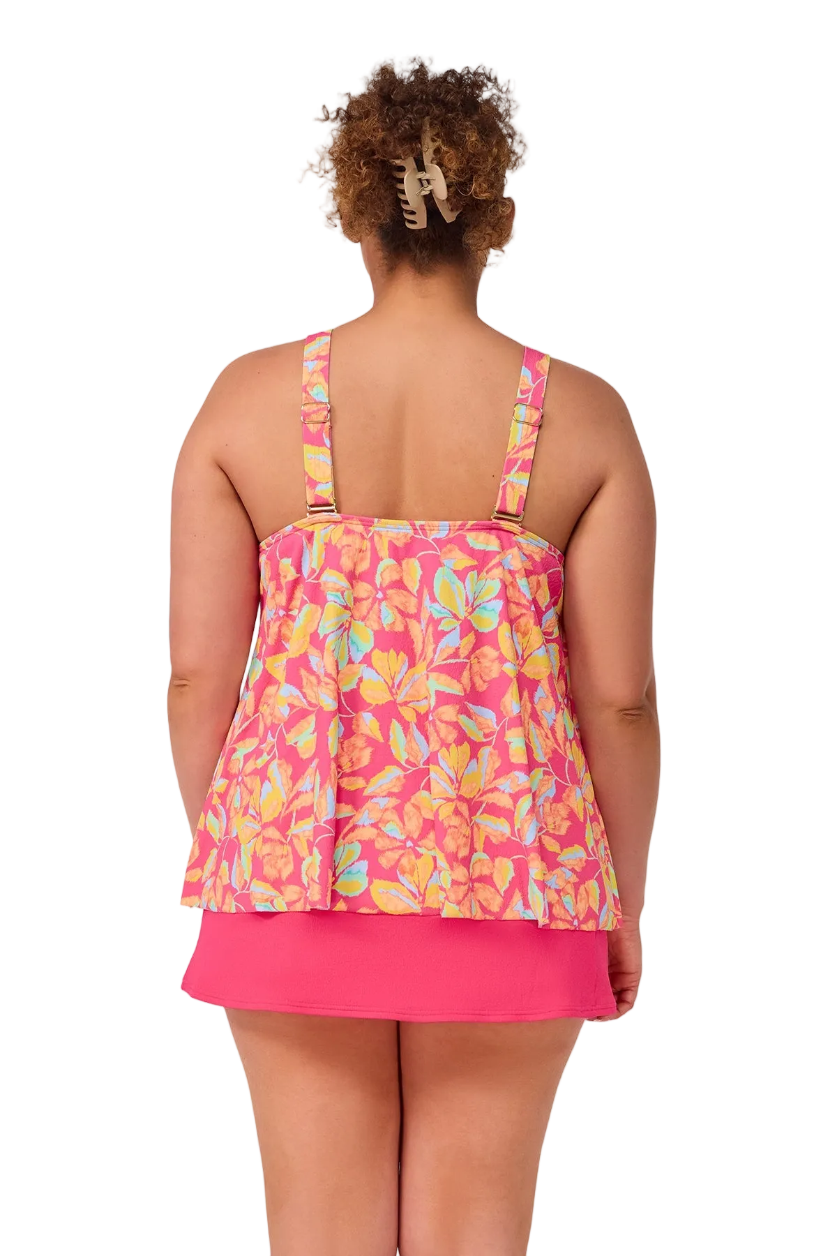 Sunsets Sadie Tankini Top - Magic Hour Crepe