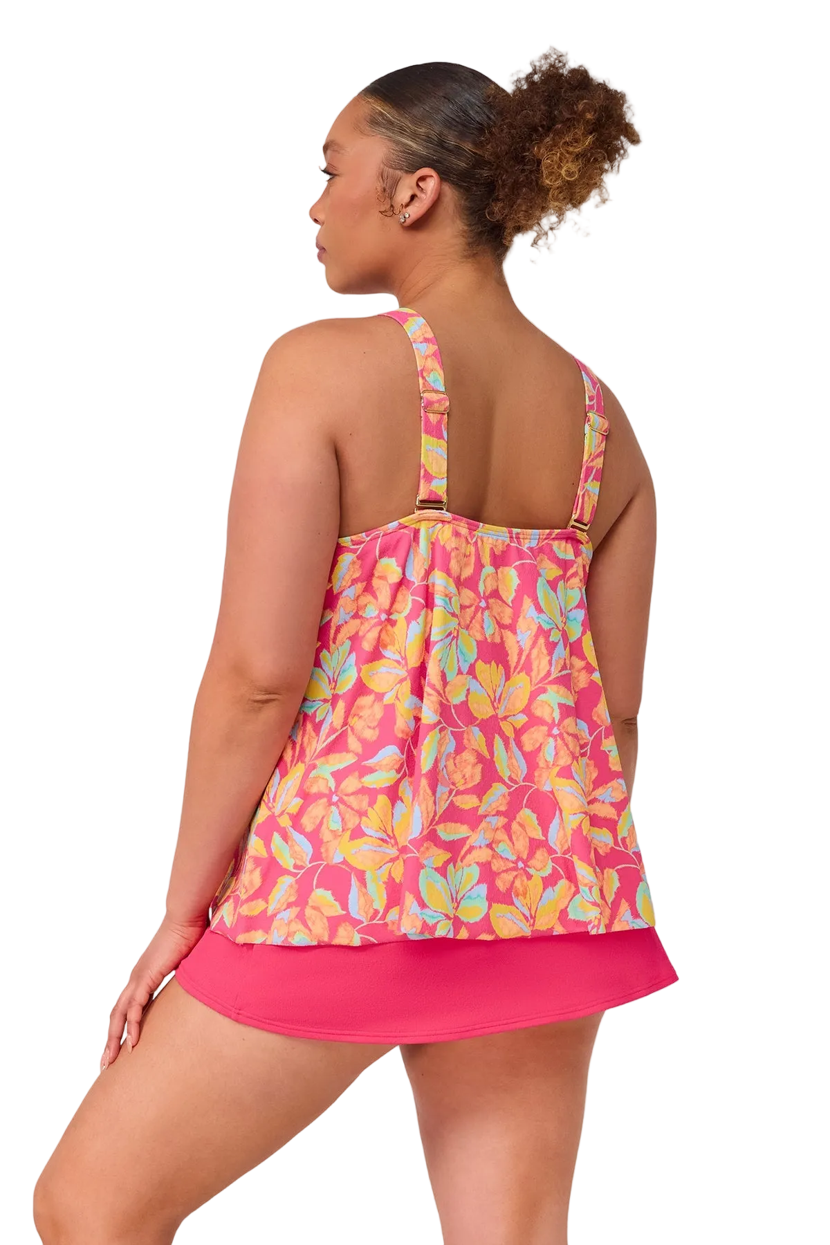 Sunsets Sadie Tankini Top - Magic Hour Crepe