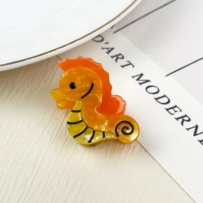 SSR Acetate Mini Seahorse Claw Hair Clip
