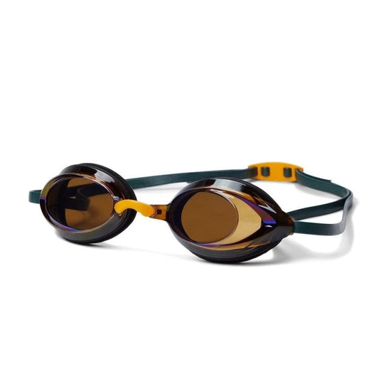 Speedo Vanquisher 2.0 Mirrored Swim Goggle - Black/Amber