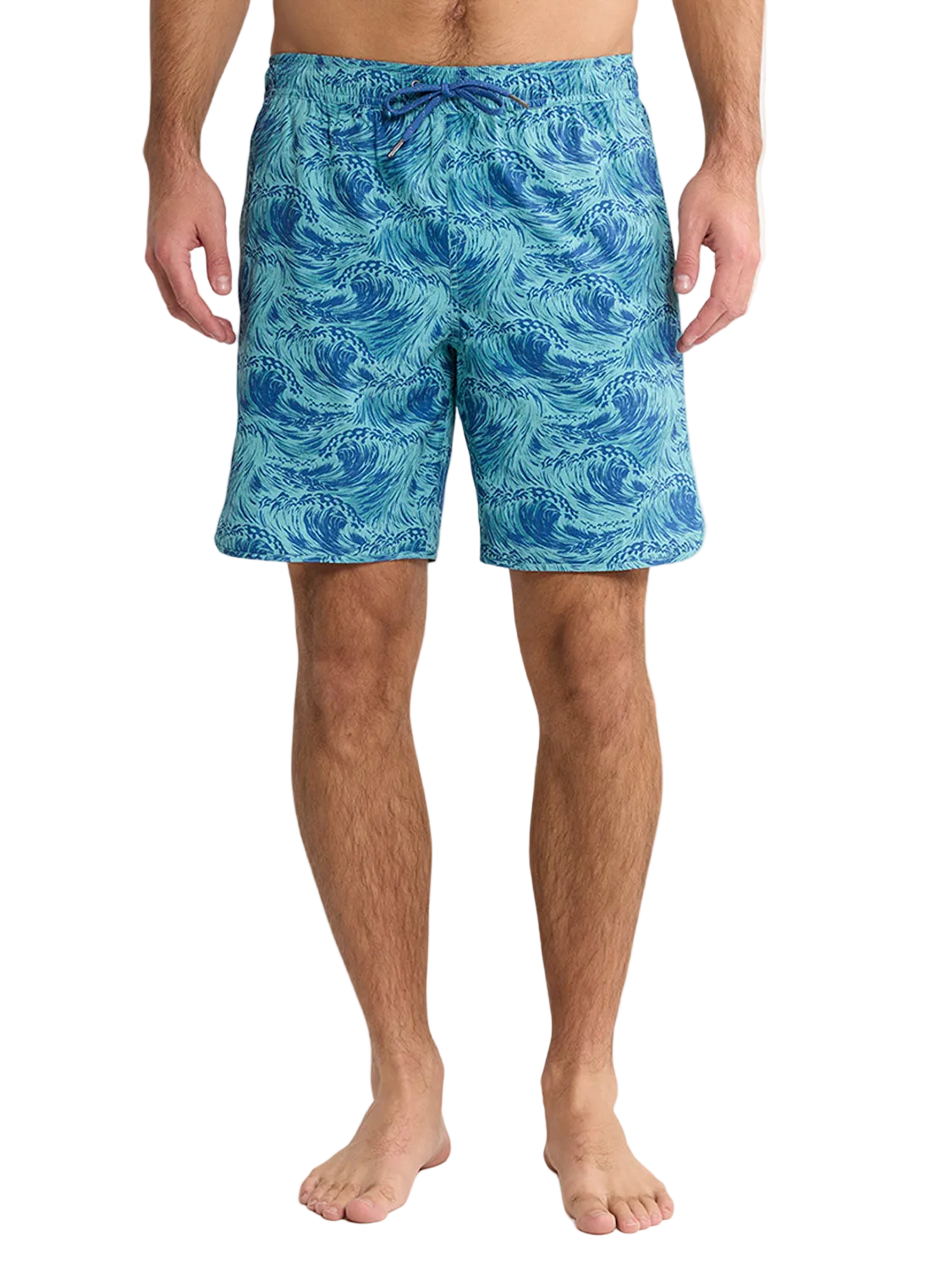 Fair Harbor The Anchor Men's Trunks Boardshort - Rushing Waves