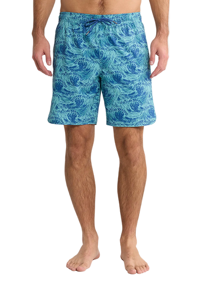 Fair Harbor The Anchor Men's Trunks Boardshort - Rushing Waves