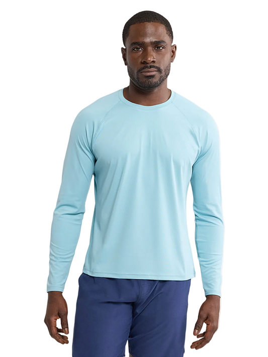 Fair Harbor Men's Anchor Rashguard - Bay Blue