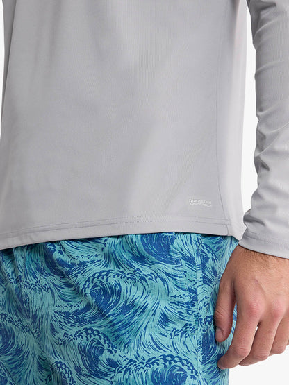 Fair Harbor Men's Anchor Rashguard - Seastone