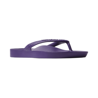 Archies Arch Support Flip Flops - Acai Purple