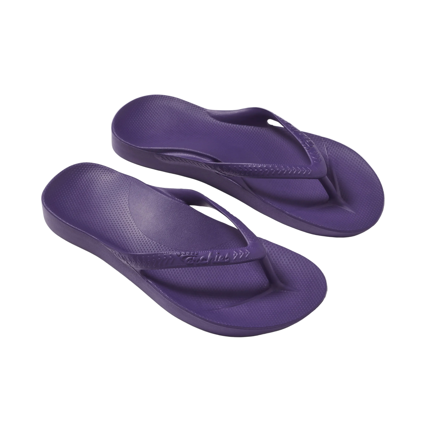 Archies Arch Support Flip Flops - Acai Purple