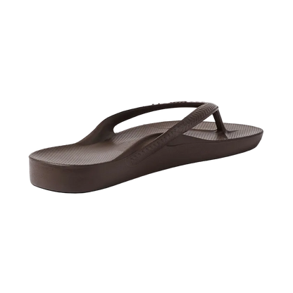 Archies Arch Support Flip Flops - Brown