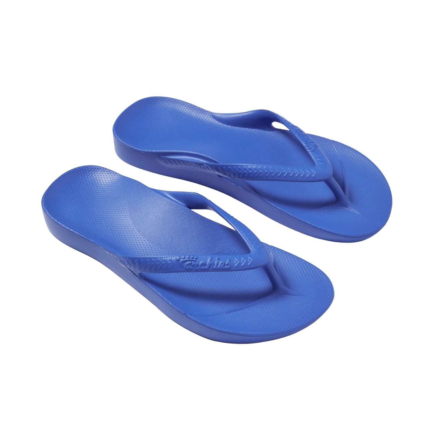 Archies Arch Support Flip Flops - Royal Blue