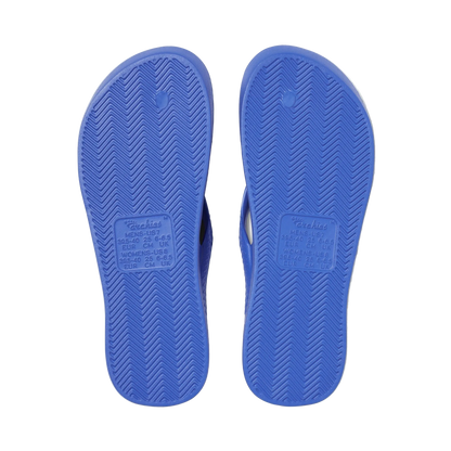 Archies Arch Support Flip Flops - Royal Blue