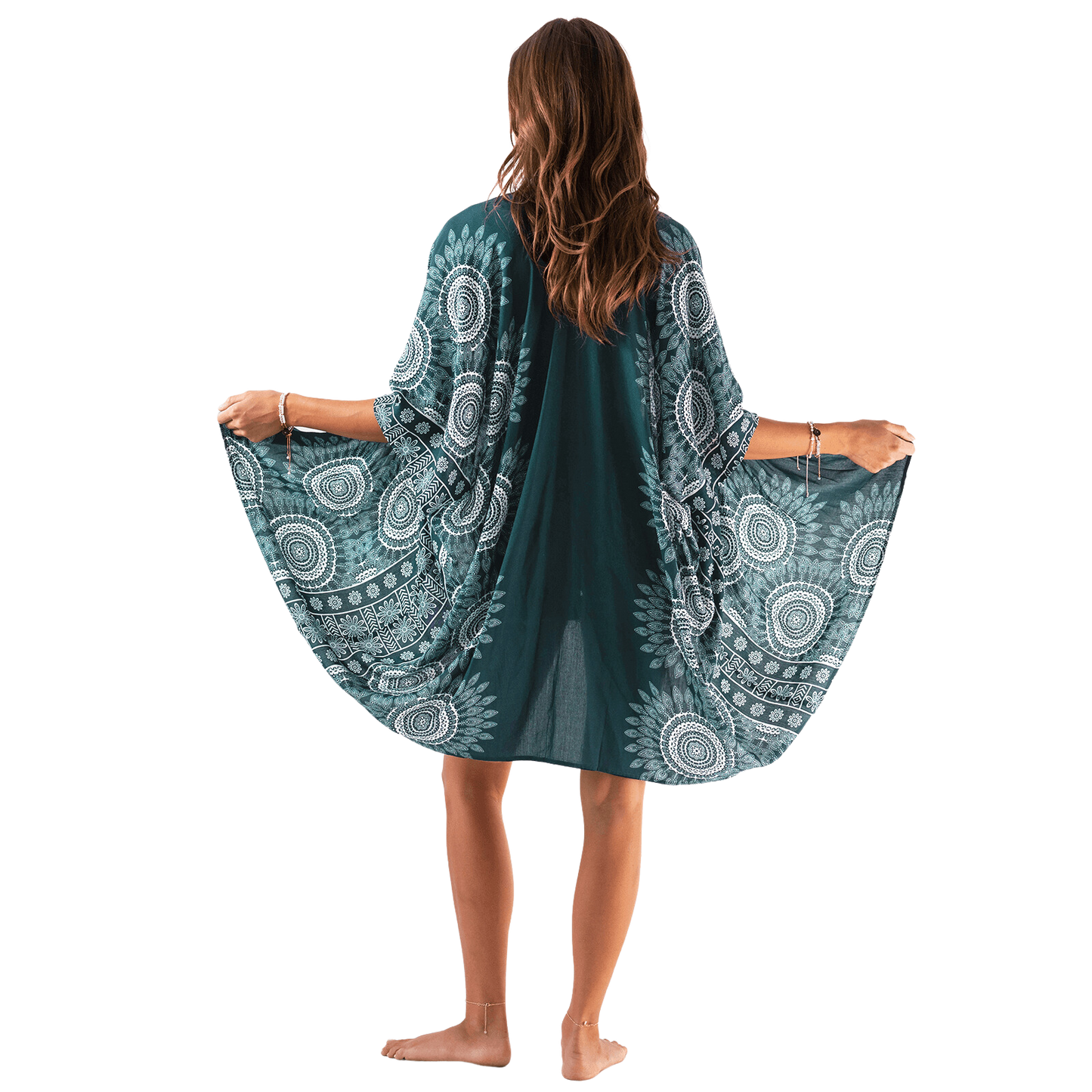 Lotus and Luna Kimono Beach Coverup - Aguadilla