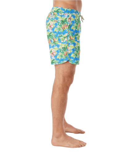 Fair Harbor The Anchor Men's Boardshort - Beach Palms - FINAL SALE