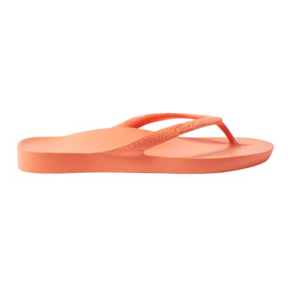 Archies Arch Support Flip Flops - Peach