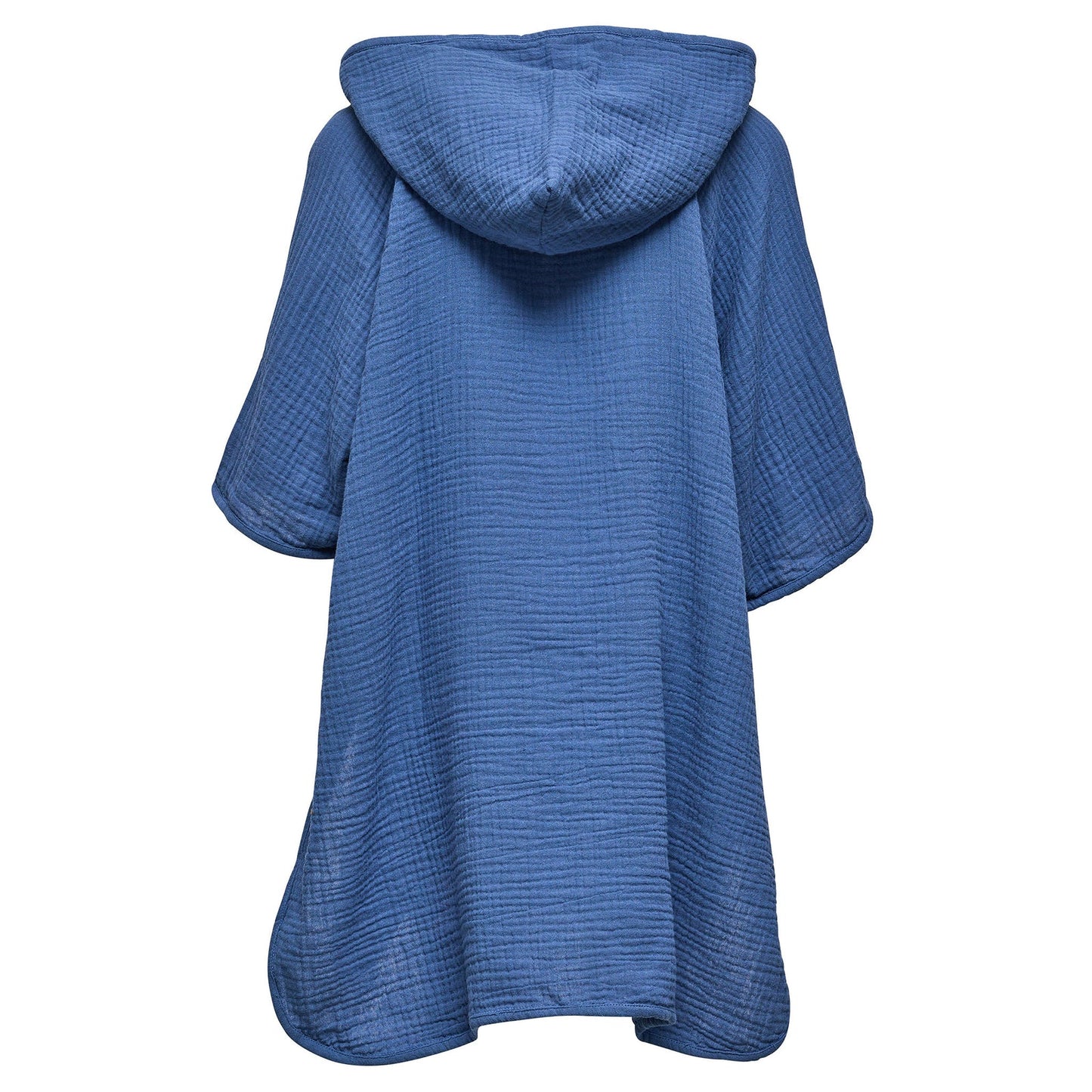 Snapper Rock Beach Poncho - Denim Blue