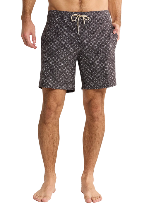 Fair Harbor Men's The Bayberry Swim Trunk Boardshorts - Sea Circles