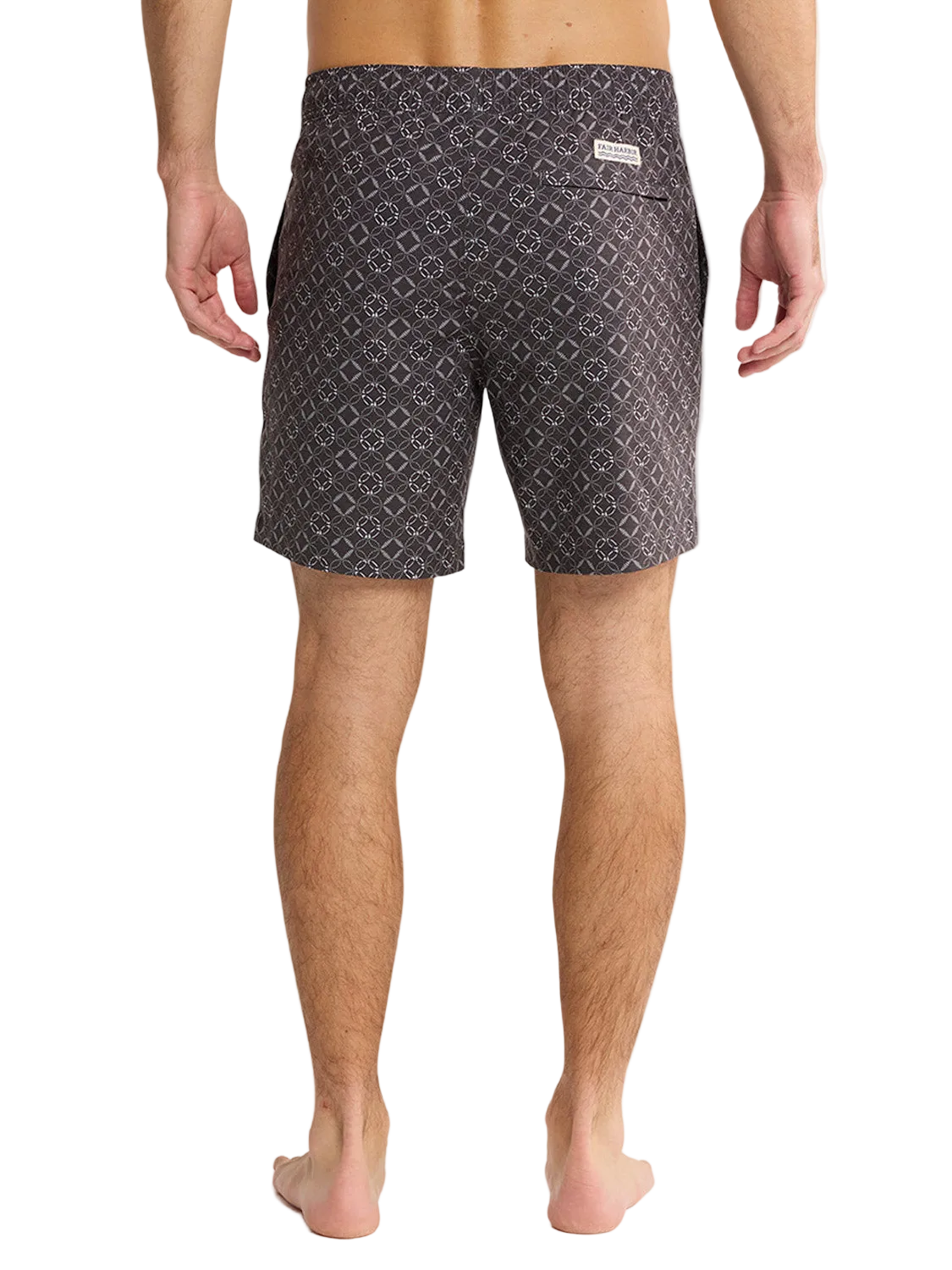 Fair Harbor Men's The Bayberry Swim Trunk Boardshorts - Sea Circles