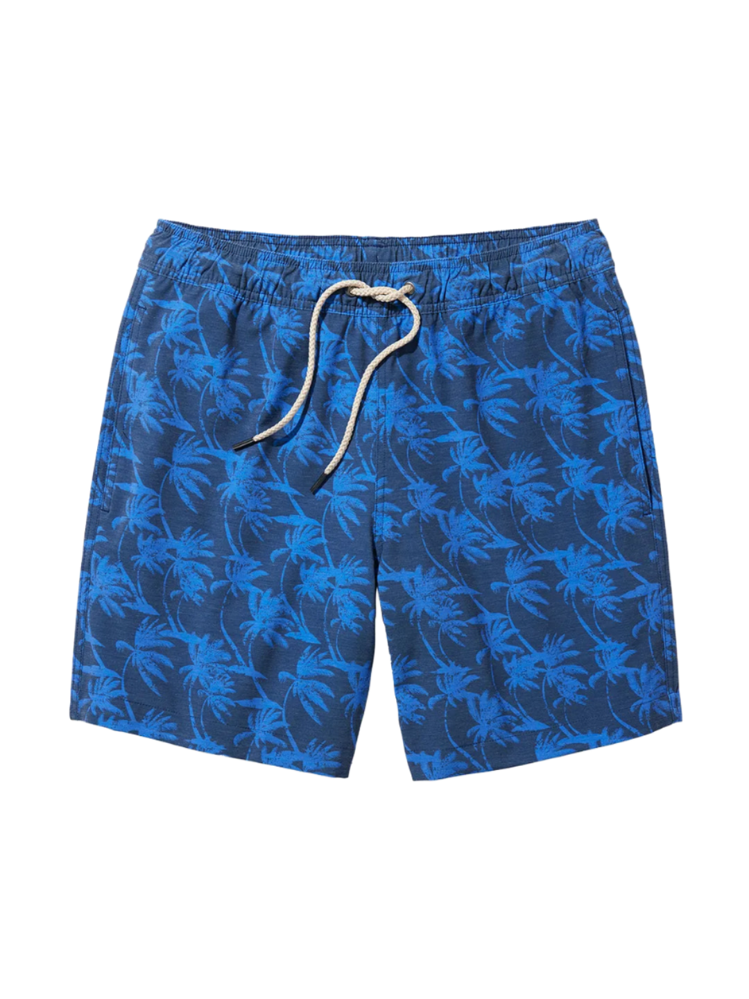 Fair Harbor Men's The Bayberry Swim Trunk Boardshorts - Navy Windy Palms