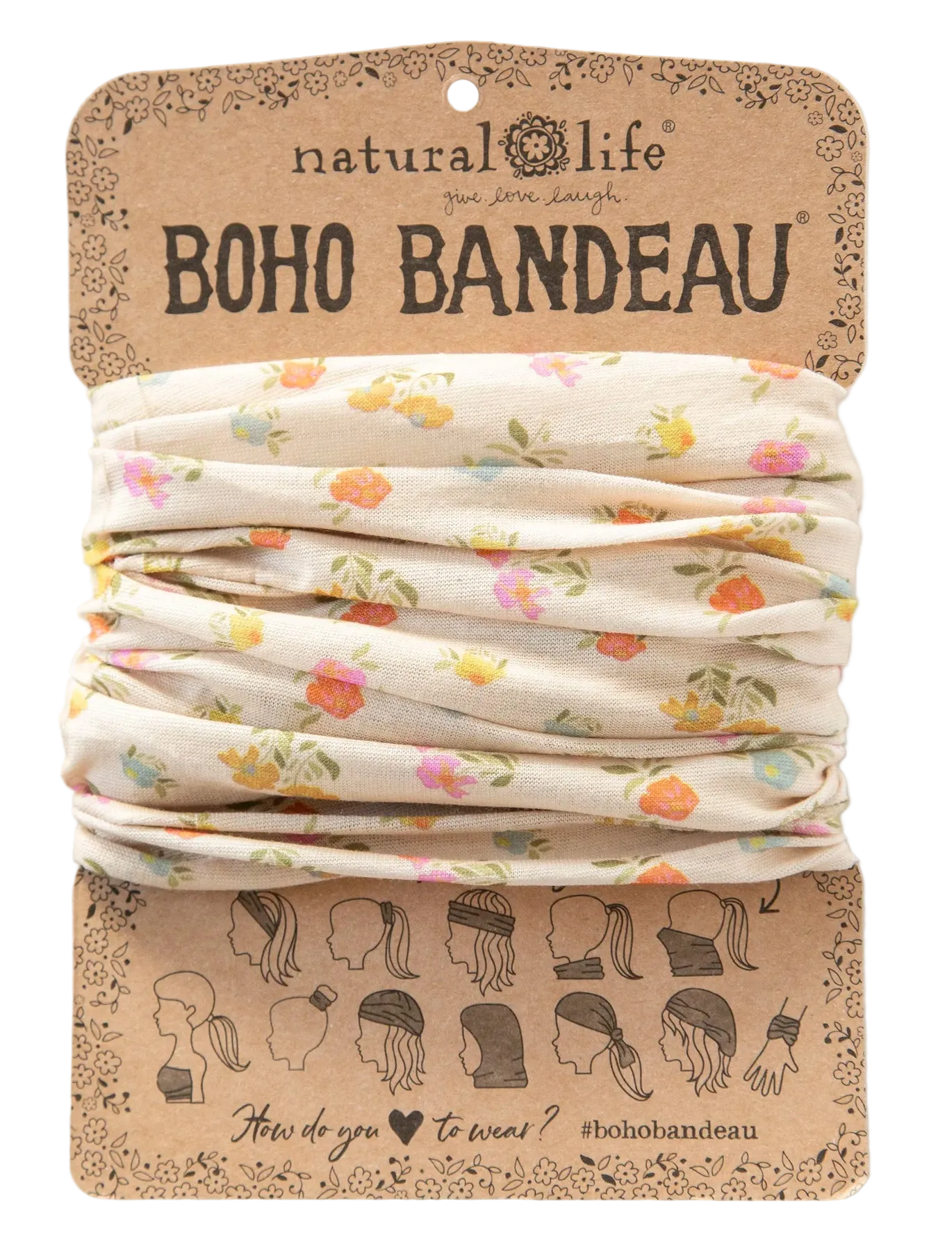 Natural Life Full Boho Bandeau Headband