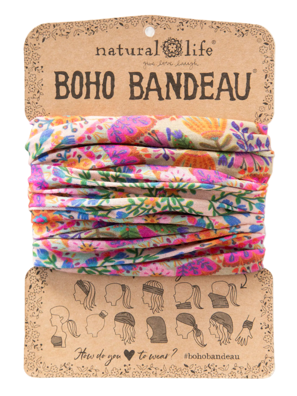 Natural Life Full Boho Bandeau Headband