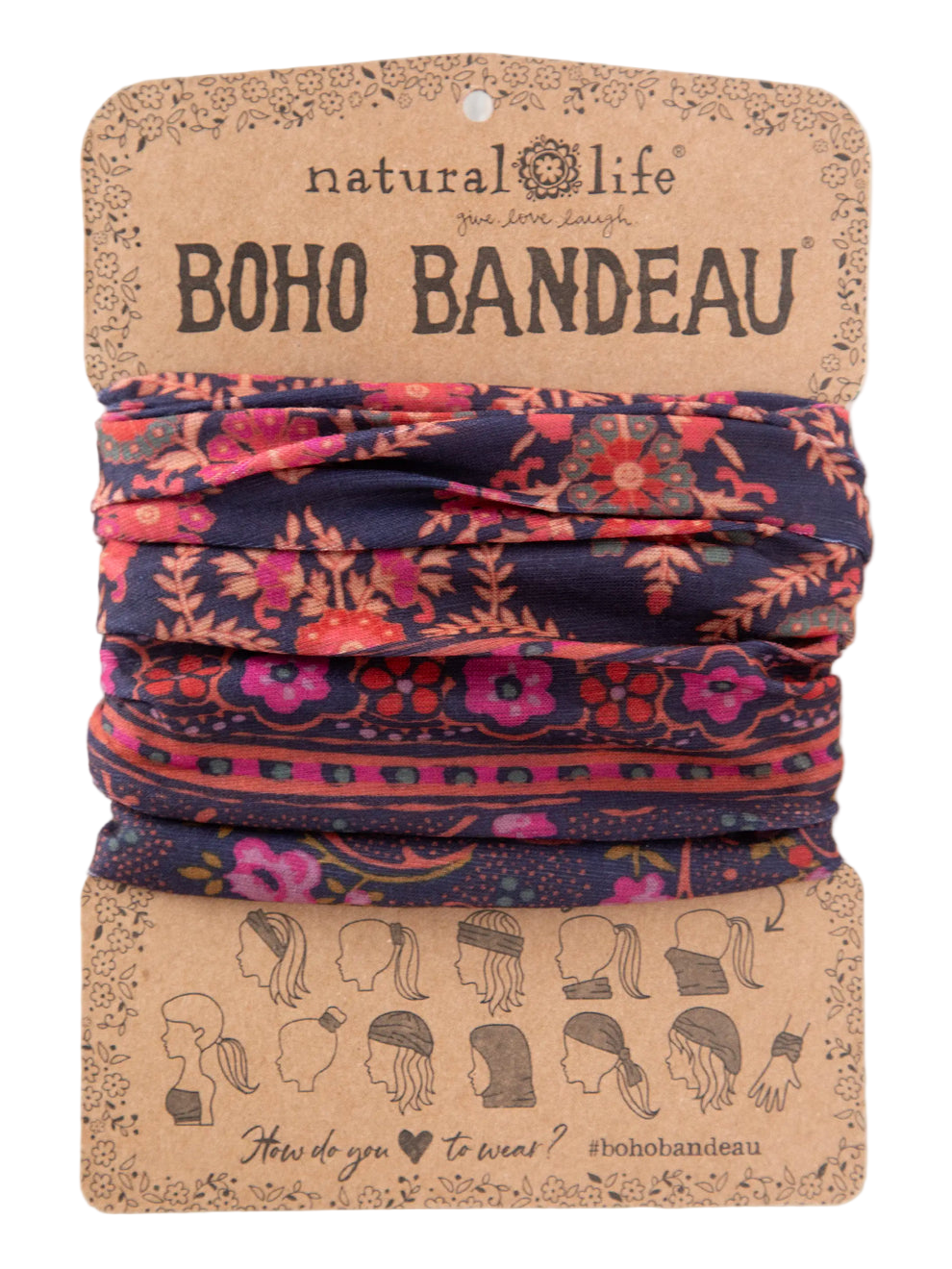 Natural Life Full Boho Bandeau Headband