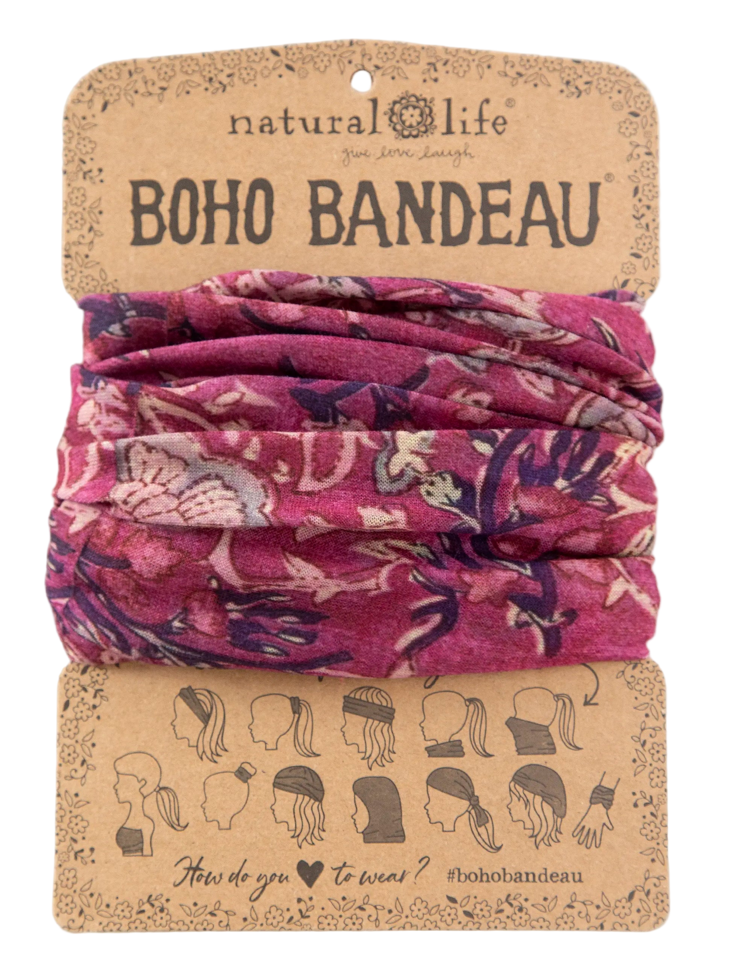 Natural Life Full Boho Bandeau Headband