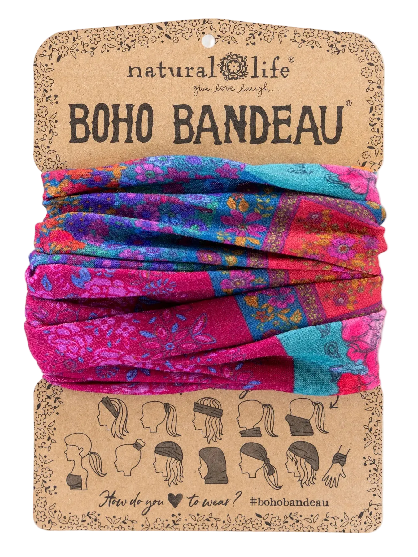 Natural Life Full Boho Bandeau Headband