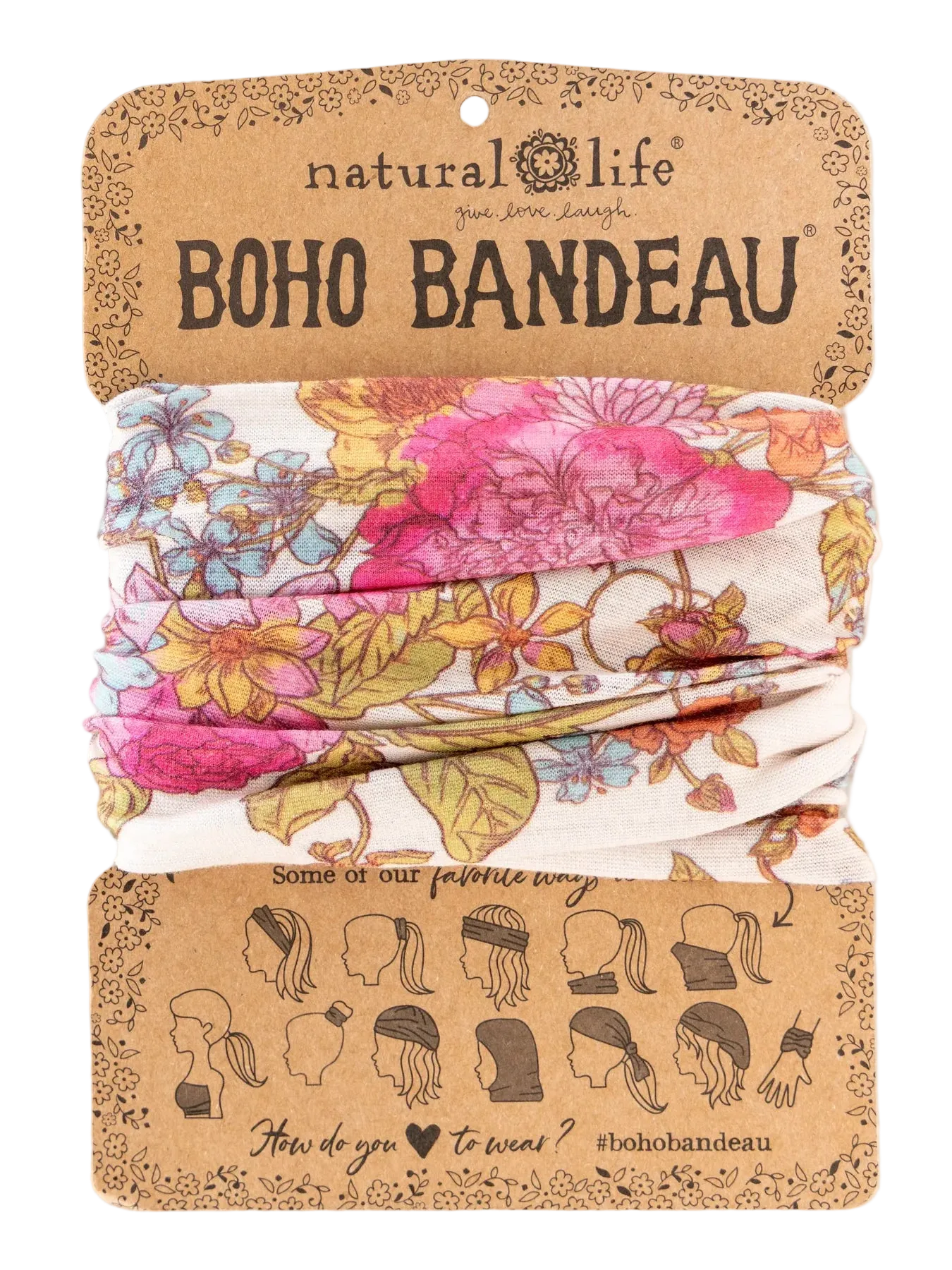 Natural Life Full Boho Bandeau Headband