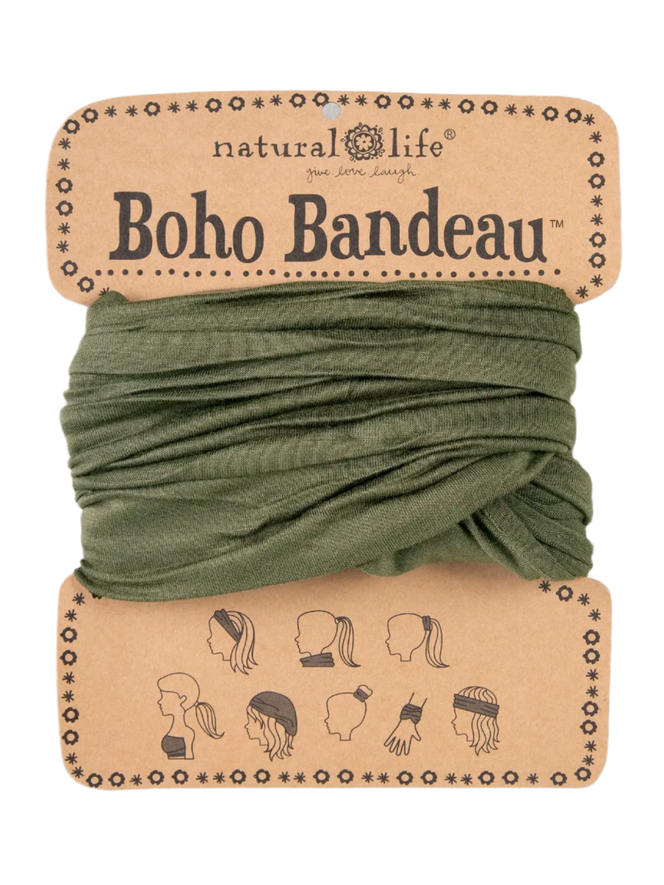 Natural Life Full Boho Bandeau Headband