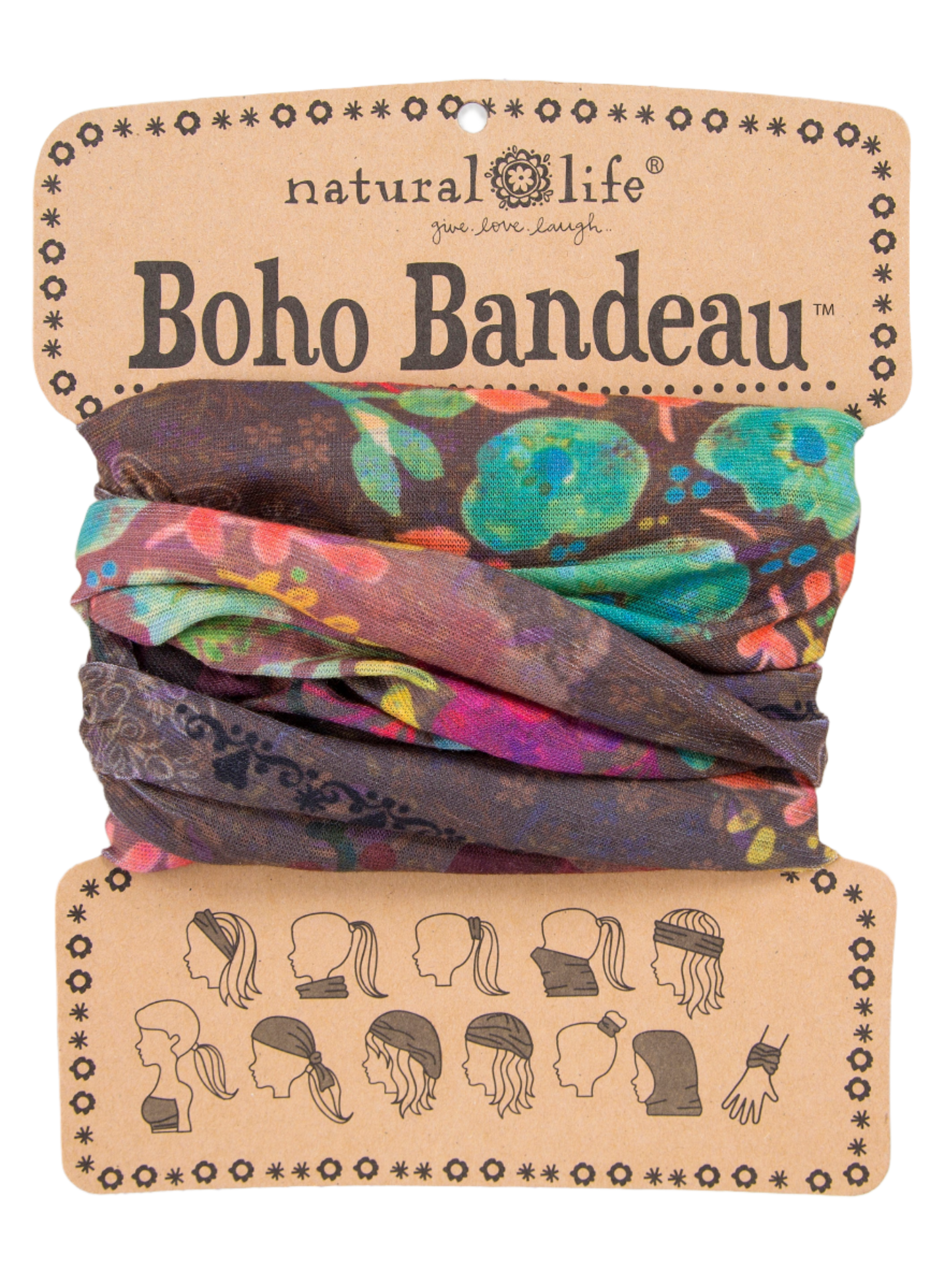 Natural Life Full Boho Bandeau Headband