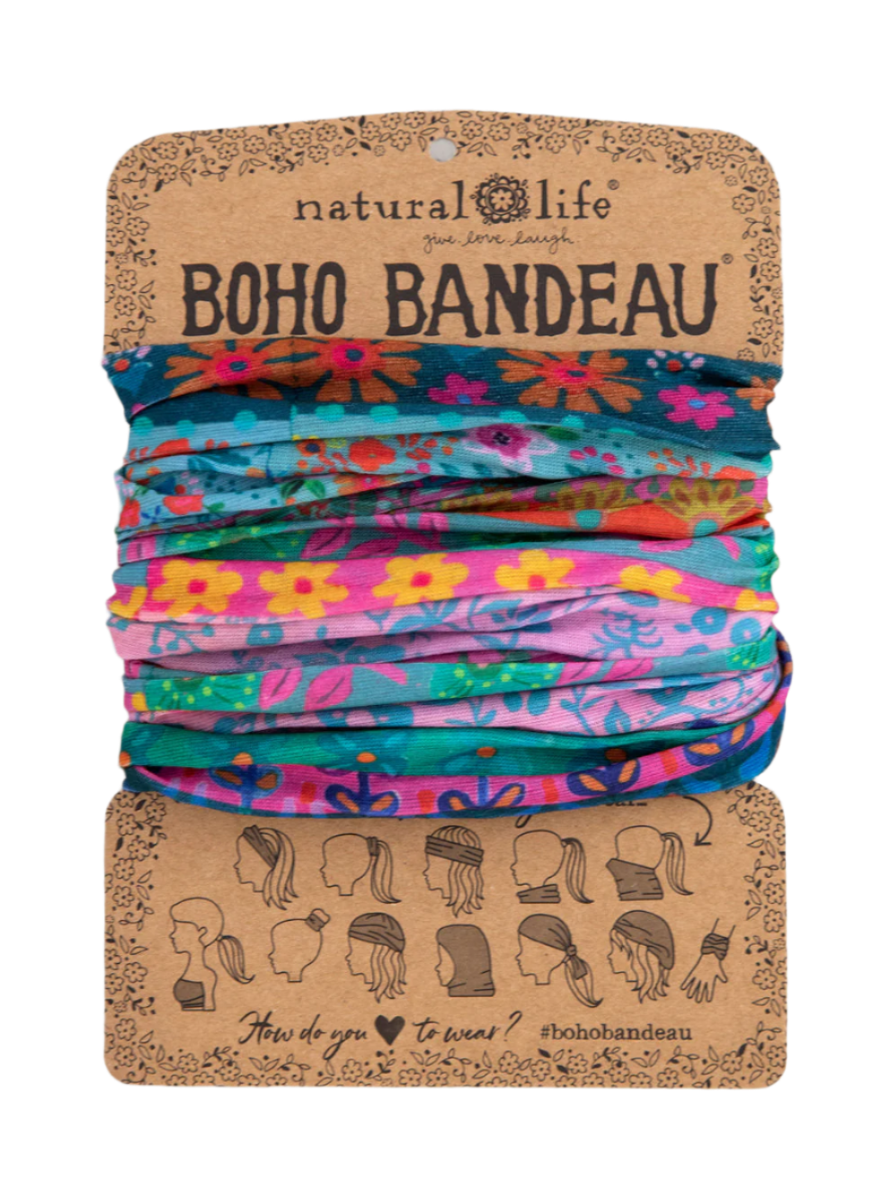 Natural Life Full Boho Bandeau Headband