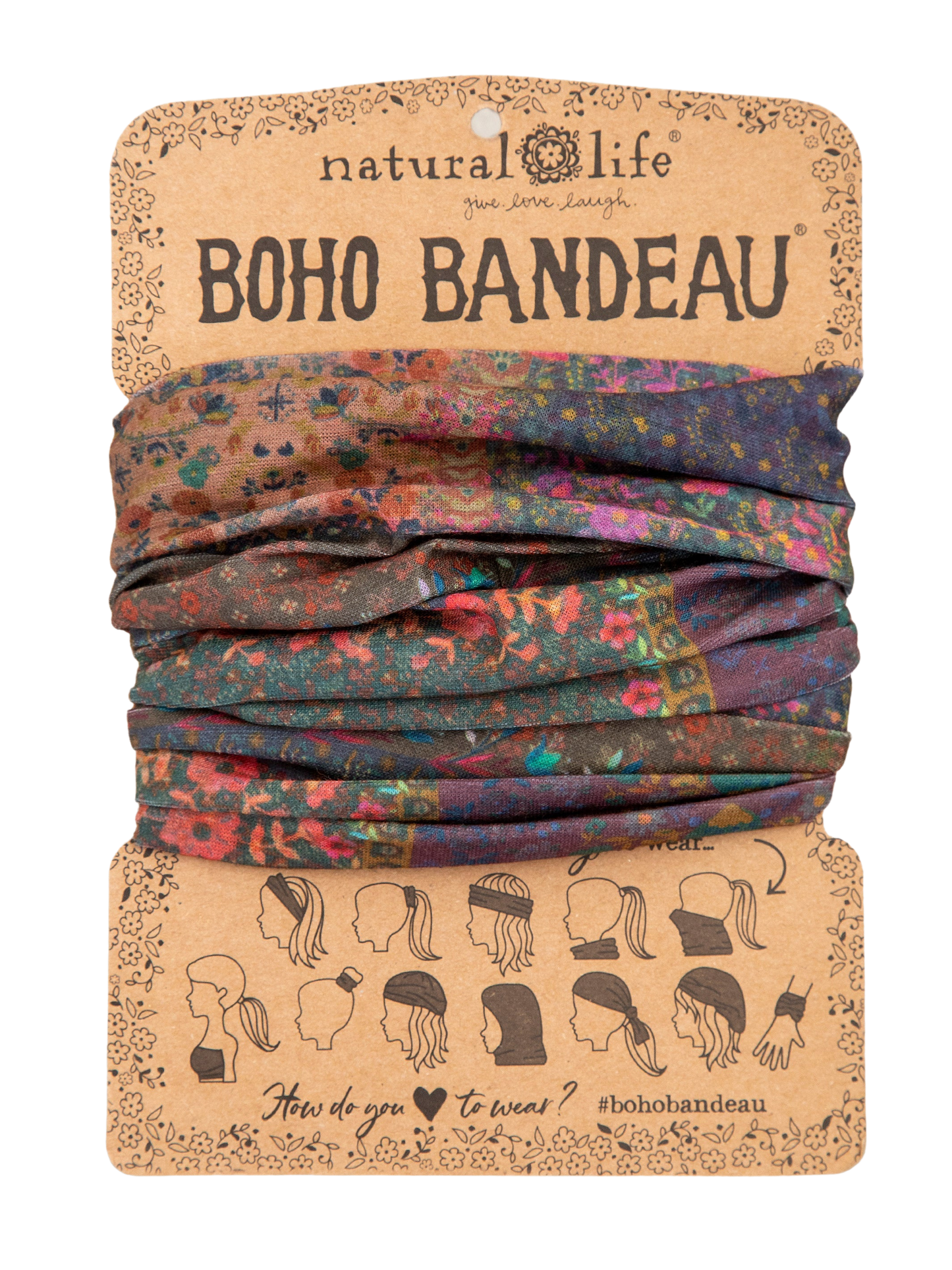 Natural Life Full Boho Bandeau Headband