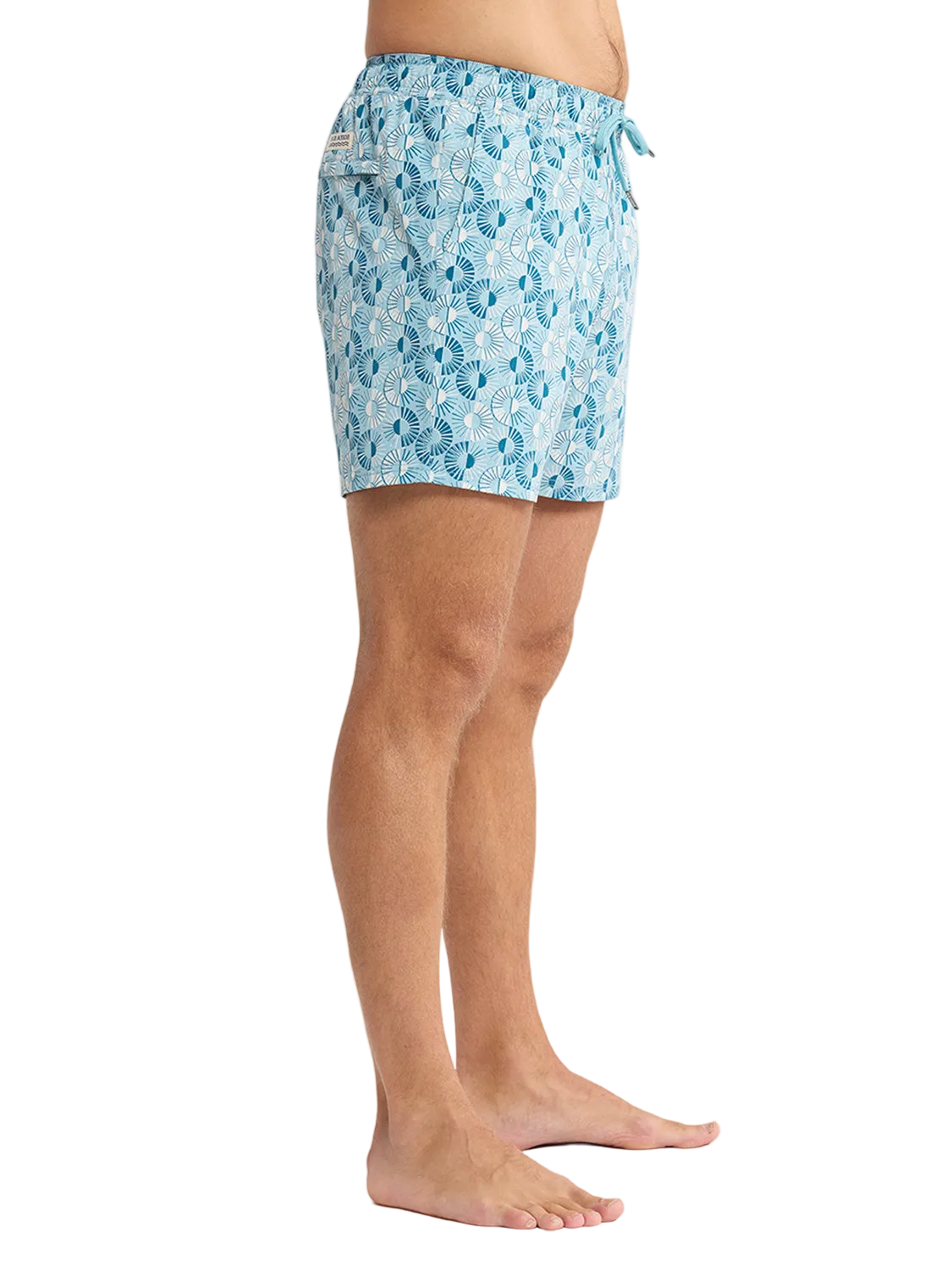 Fair Harbor The Bungalow Men's Short - Bay Blue Sunburst