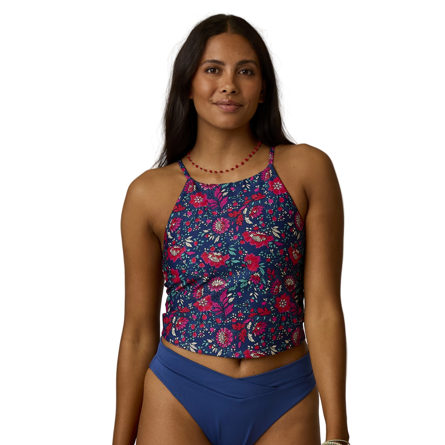 Carve Designs Boca Compression High Neck Tankini Top - Isla