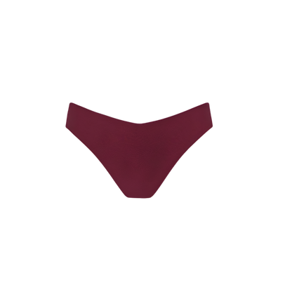 Kulani Kinis V Cheeky Bikini Bottom - Sangria