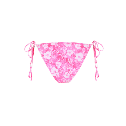 Kulani Kinis Full Coverage Tie Bikini Bottom - Island Blush - FINAL SALE