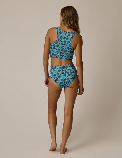 Carve Designs Tofino High Support V-neck Swim Top - Maitai