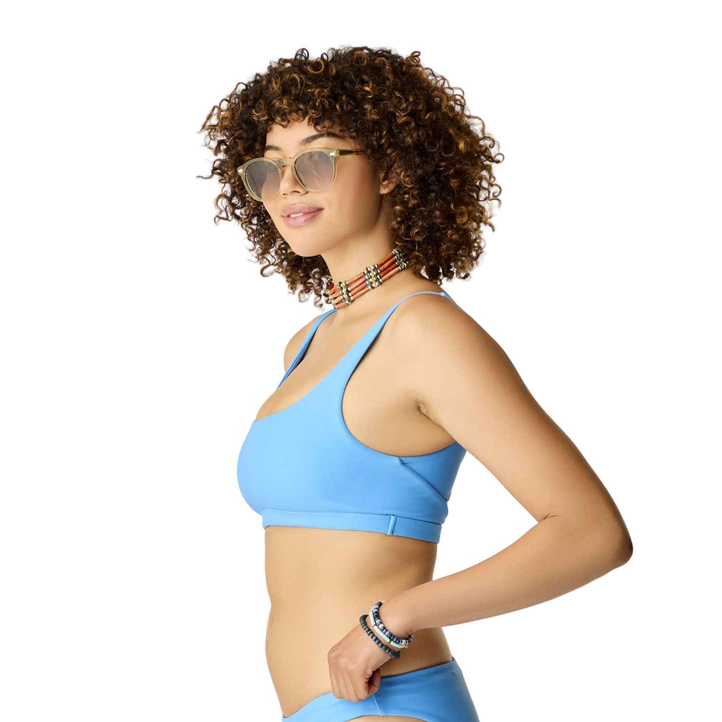 Carve Designs Korbyn Compression Top - Lagoon